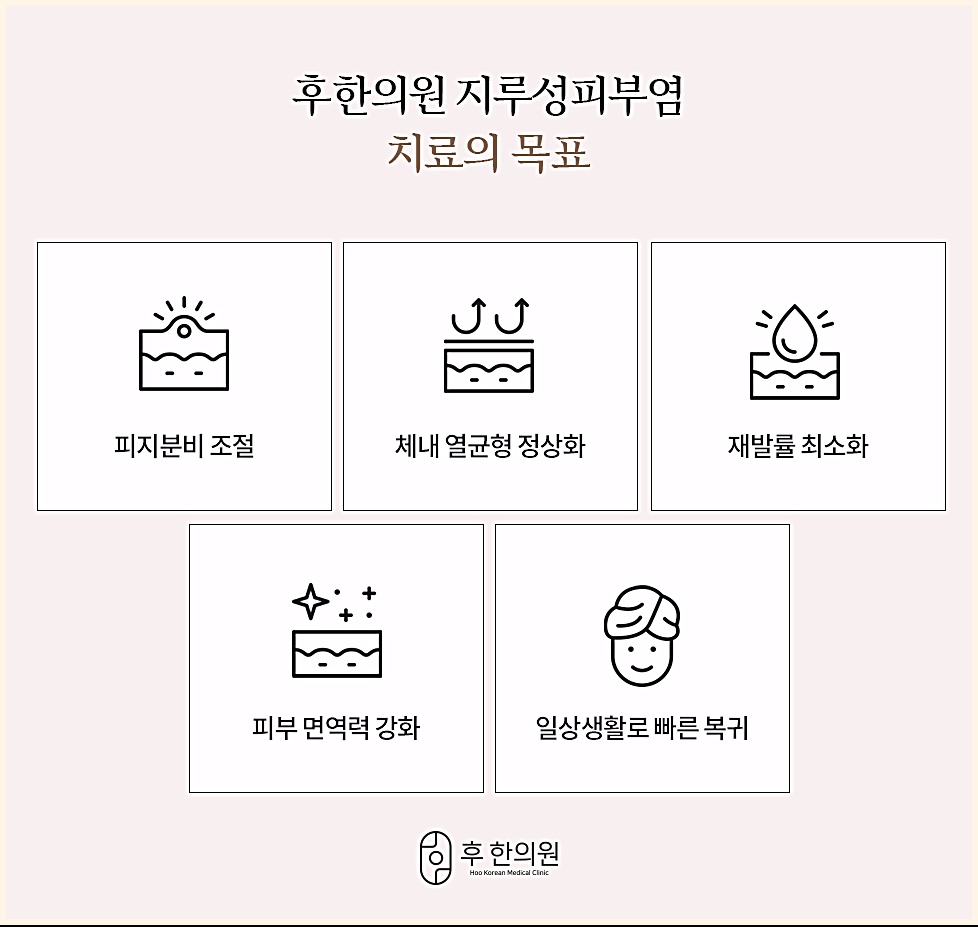 춘천만성피부질환 지루성피부염 치료의 목표 5가지