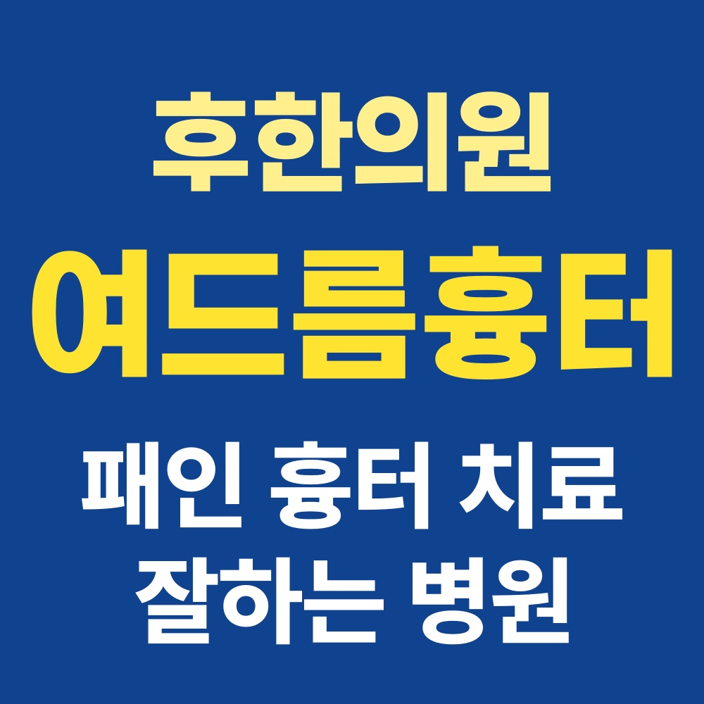 춘천패인흉터